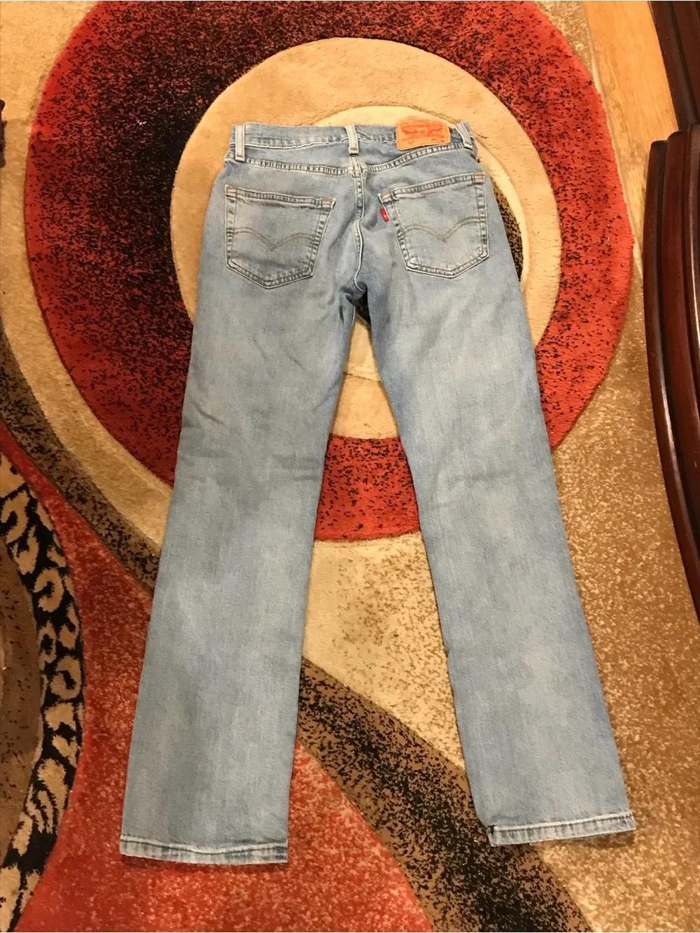 Levi's 527 Light Blue Straight Leg Meńs  Jeans